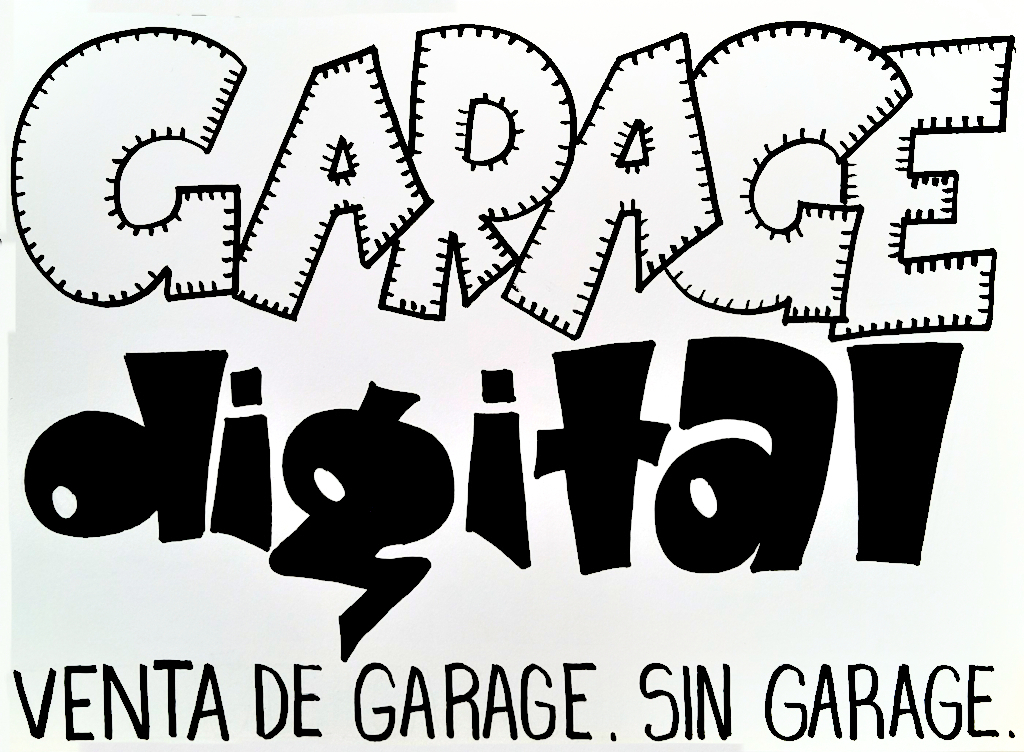Letrero de una venta de garage